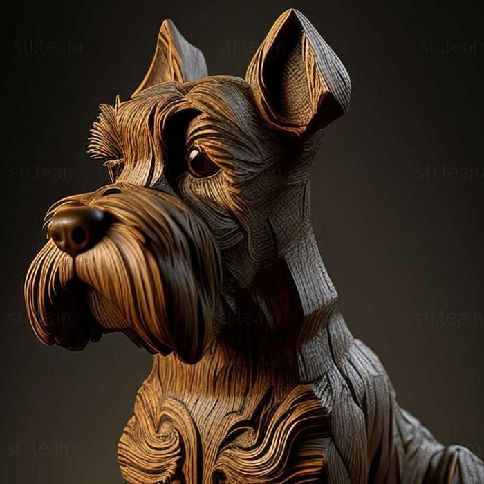 Zwergschnauzer dog